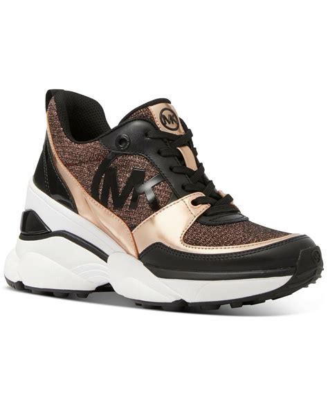 michael kors jogging shoes amanda|michael kors rose gold shoes.